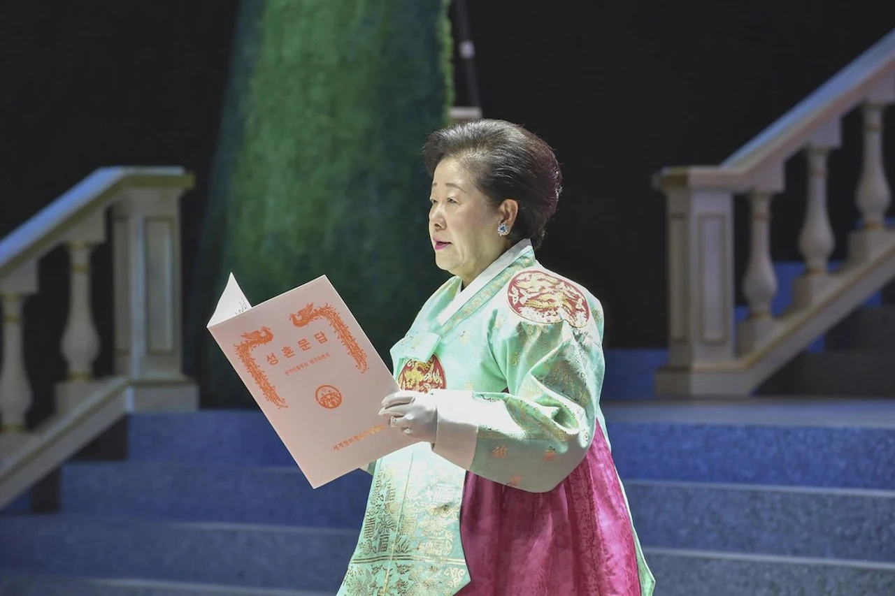 Hak Ja Han, presidenta de la Iglesia de la Unificación de Corea del Sur / Foto: EP