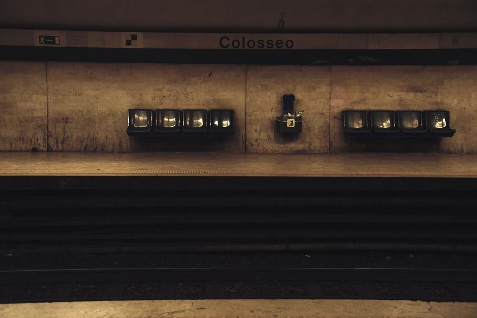 Estación del Coliseo del suburbano de la capital italiana / Foto: Ilaria 88