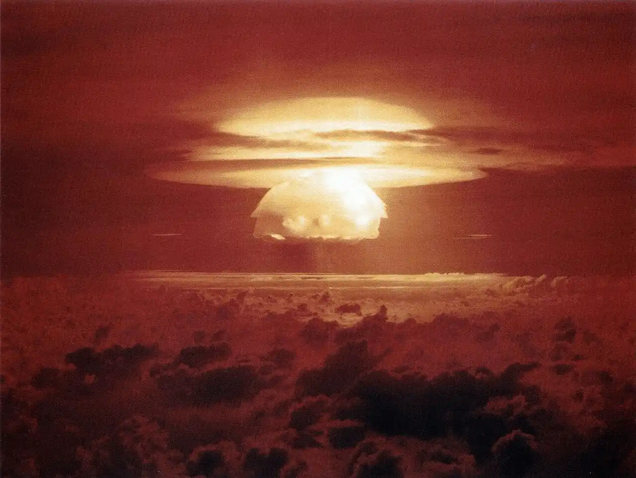 Imagen de archivo de la prueba nuclear Castle Bravo, en el atolón de Bikini, en 1954 / Foto: WMC