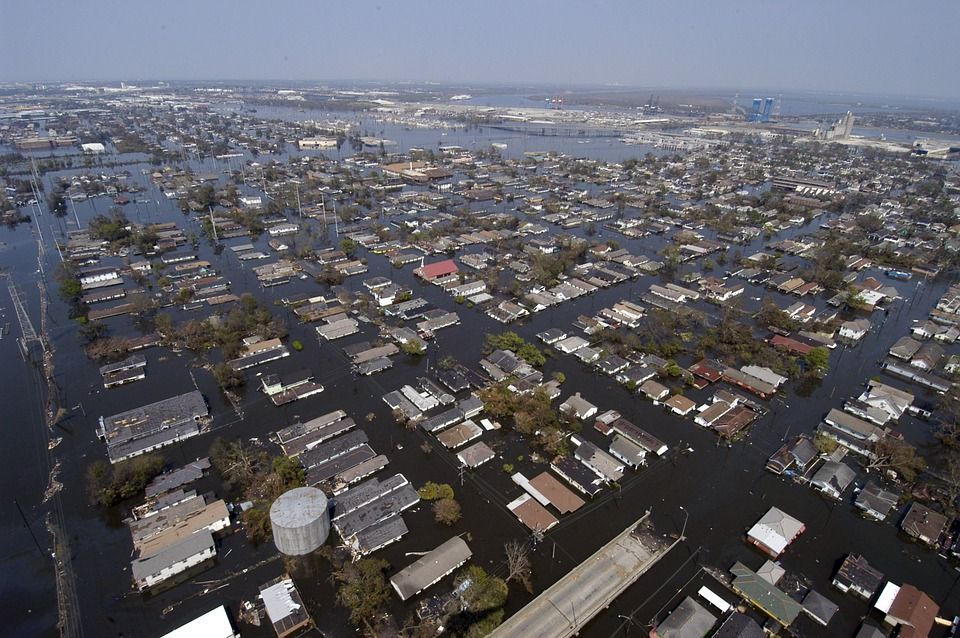 La ciudad de Nueva Orleans (Estados Unidos) tras el paso del huracán 'Katrina' en agosto de 2005 / Foto:12019