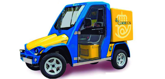 Modelo de furgoneta postal eléctrica de Correos / Foto: Correos