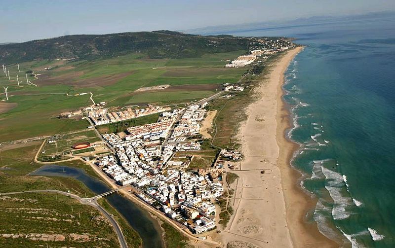 Imagen aérea de la localidad gaditana / Foto: Wikipedia - Killeando