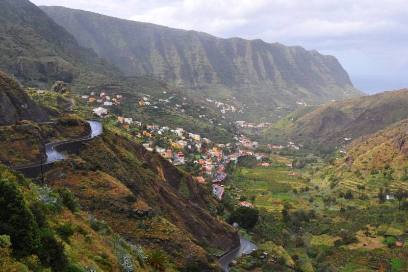 Paisaje típico de La Gomera / Foto: Alexander Reitter