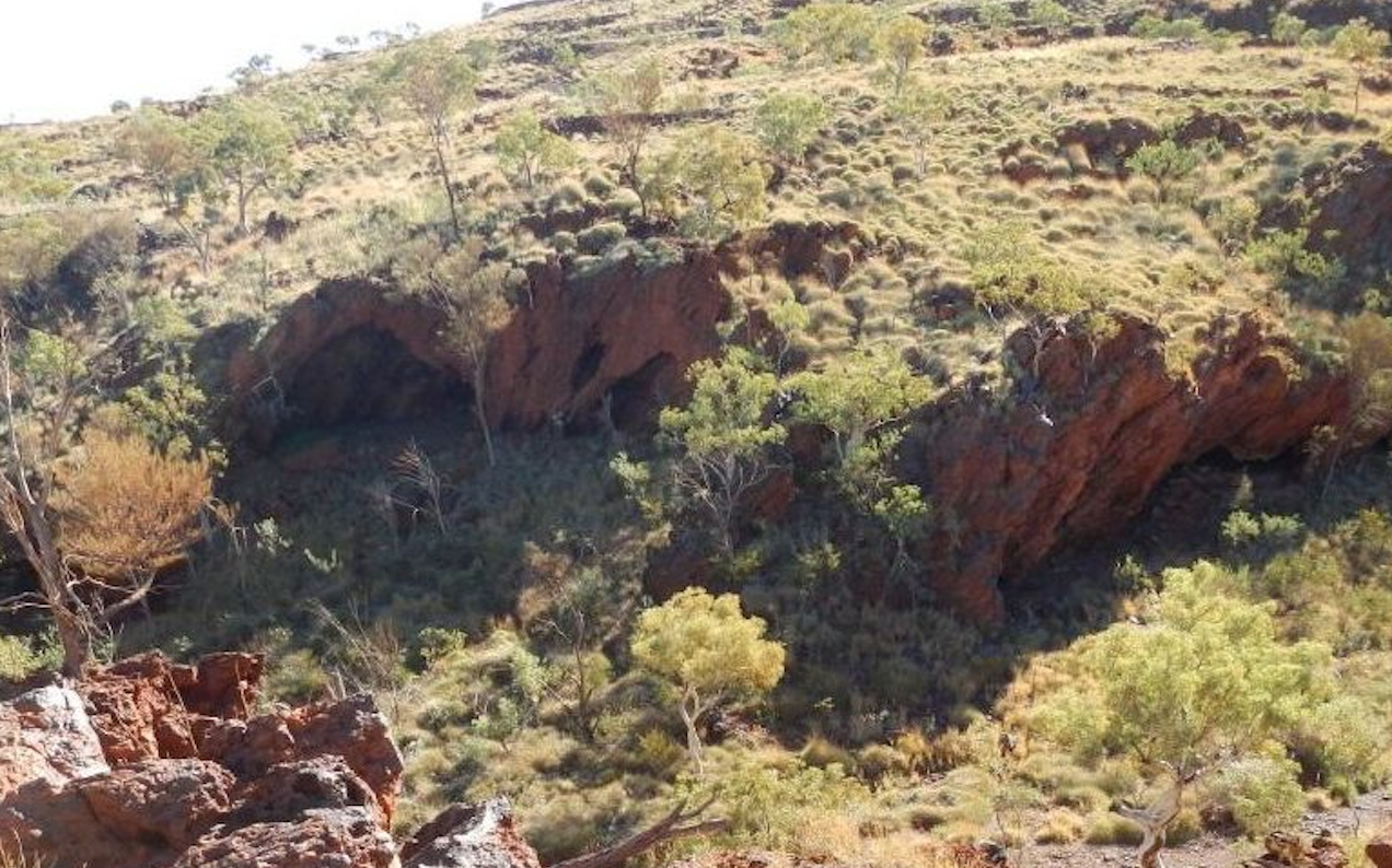 Aspecto de la zona afectada por las prospecciones mineras / Foto: The Puutu Kunti Kurrama and Pinikura Aboriginal Corporation