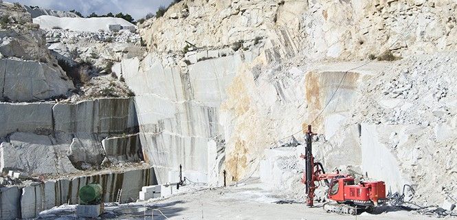 Una cantera de granito, uno de los materiales que más radón emite, en Madrid / Foto: Vallefrias