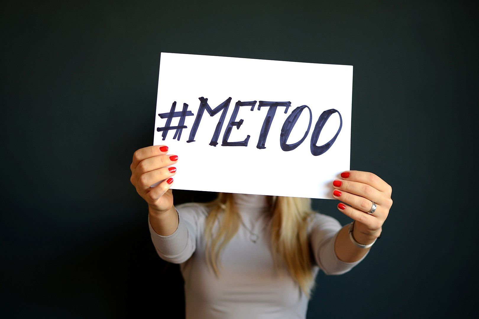 Símbolo del hashtag del movimiento #Metoo / Foto: Wikipedia