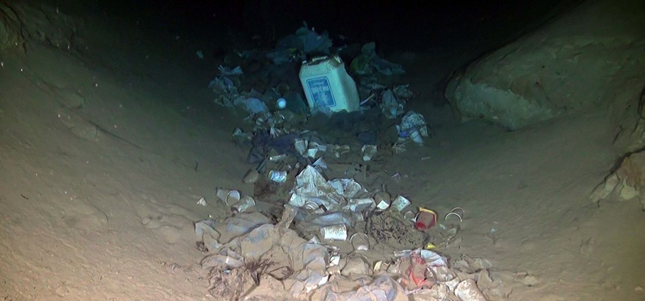 Residuos plásticos en el fondo del mar / Foto: EP