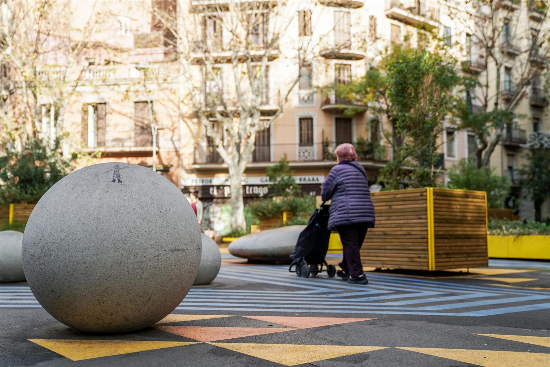 Supermanzana del barrio de Sant Antoni en Barcelona / Foto: EP