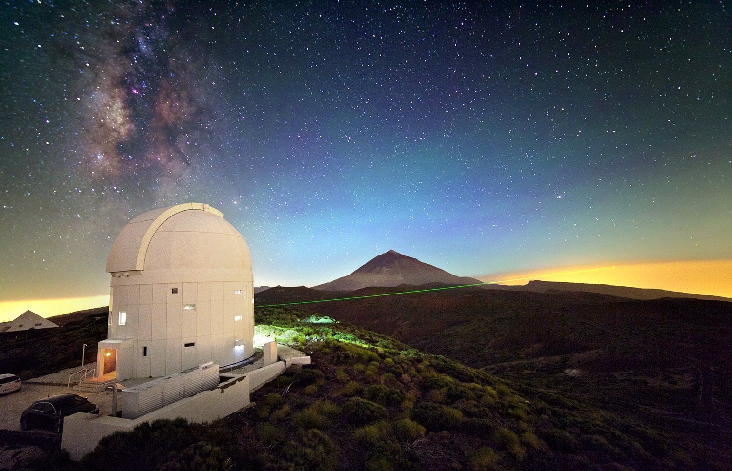 Estación Óptica de Tierra de la ESA en las Islas Canarias / Foto: EP