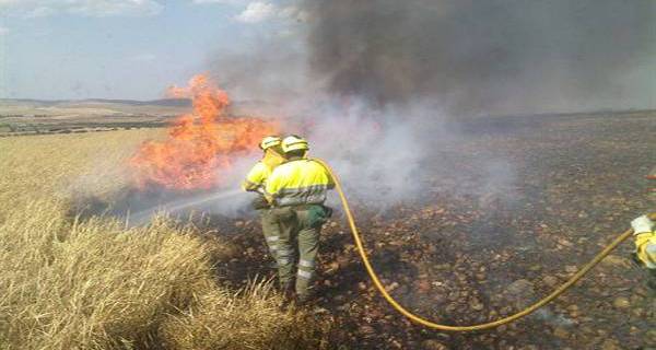 Servicio de bomberos extinguiendo llamas / Foto: EP/SBFCM