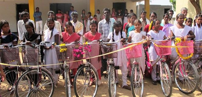 Organizan un recorrido por el sur de la India en el que se hará entrega de bicis / Foto: Tarannà