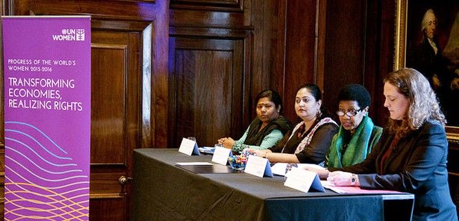 Presentación en Londres del informe 'El progreso de las mujeres en el mundo 2015-2016' / Foto: ONU