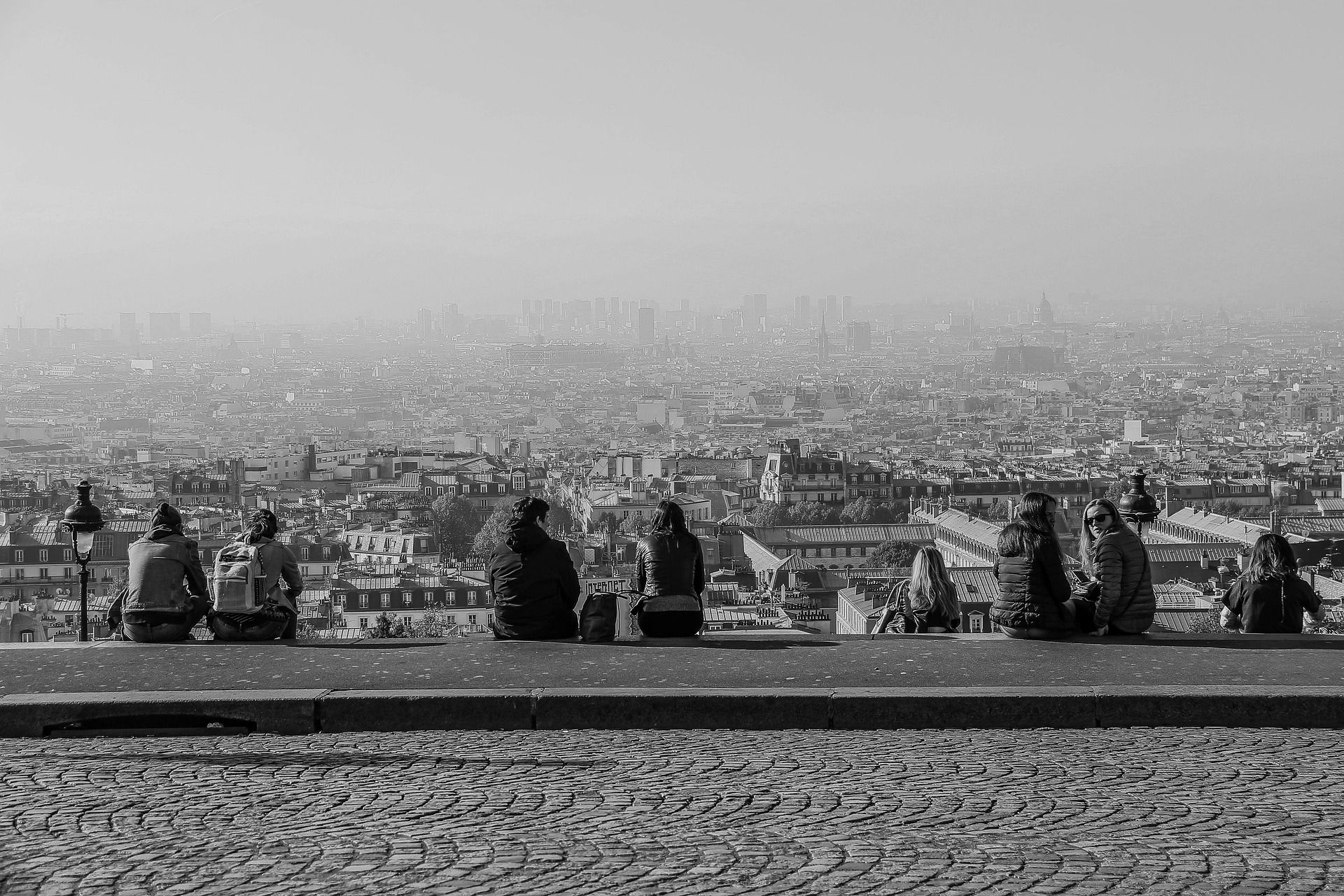 Vistas de la contaminación atmosférica de París / Foto: Pixabay 