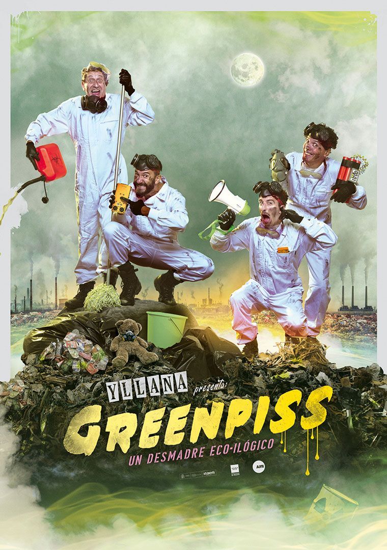Cartel del nuevo espectáculo 'Greenpiss'