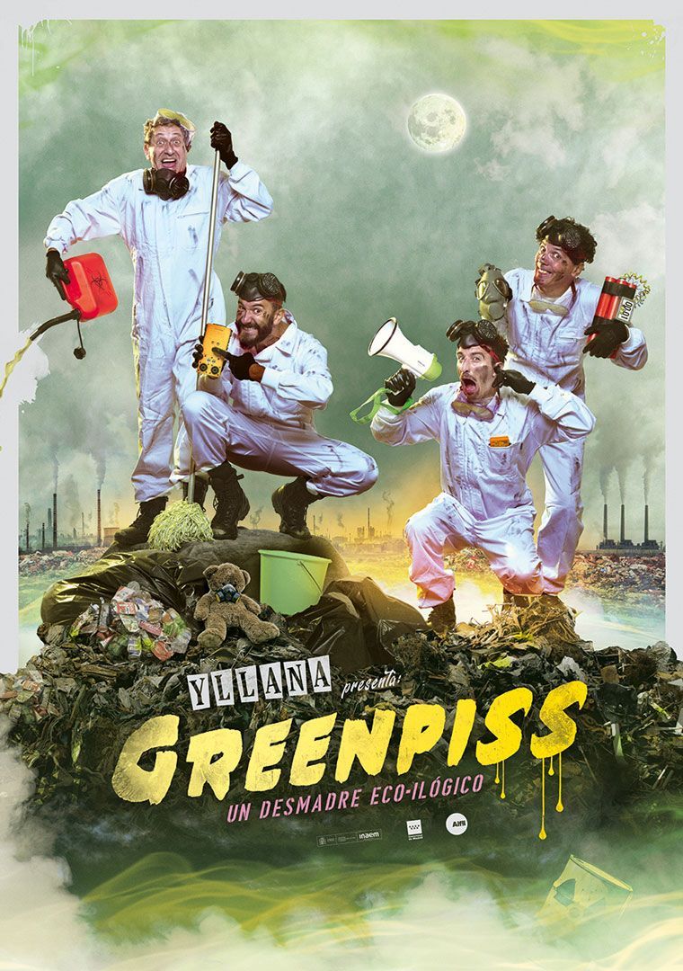 Cartel del nuevo espectáculo 'Greenpiss' Cartel del nuevo espectáculo 'Greenpiss'