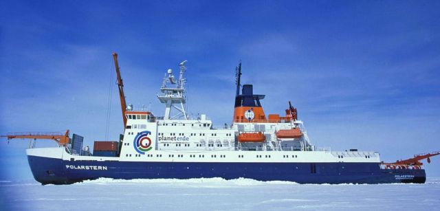 El rompehielos oceanográfico alemán Polarstern / Foto: Hannes Grobe / Wikimedia Commons, CC BY-SA El rompehielos oceanográfico alemán Polarstern / Foto: Hannes Grobe / Wikimedia Commons, CC BY-SA