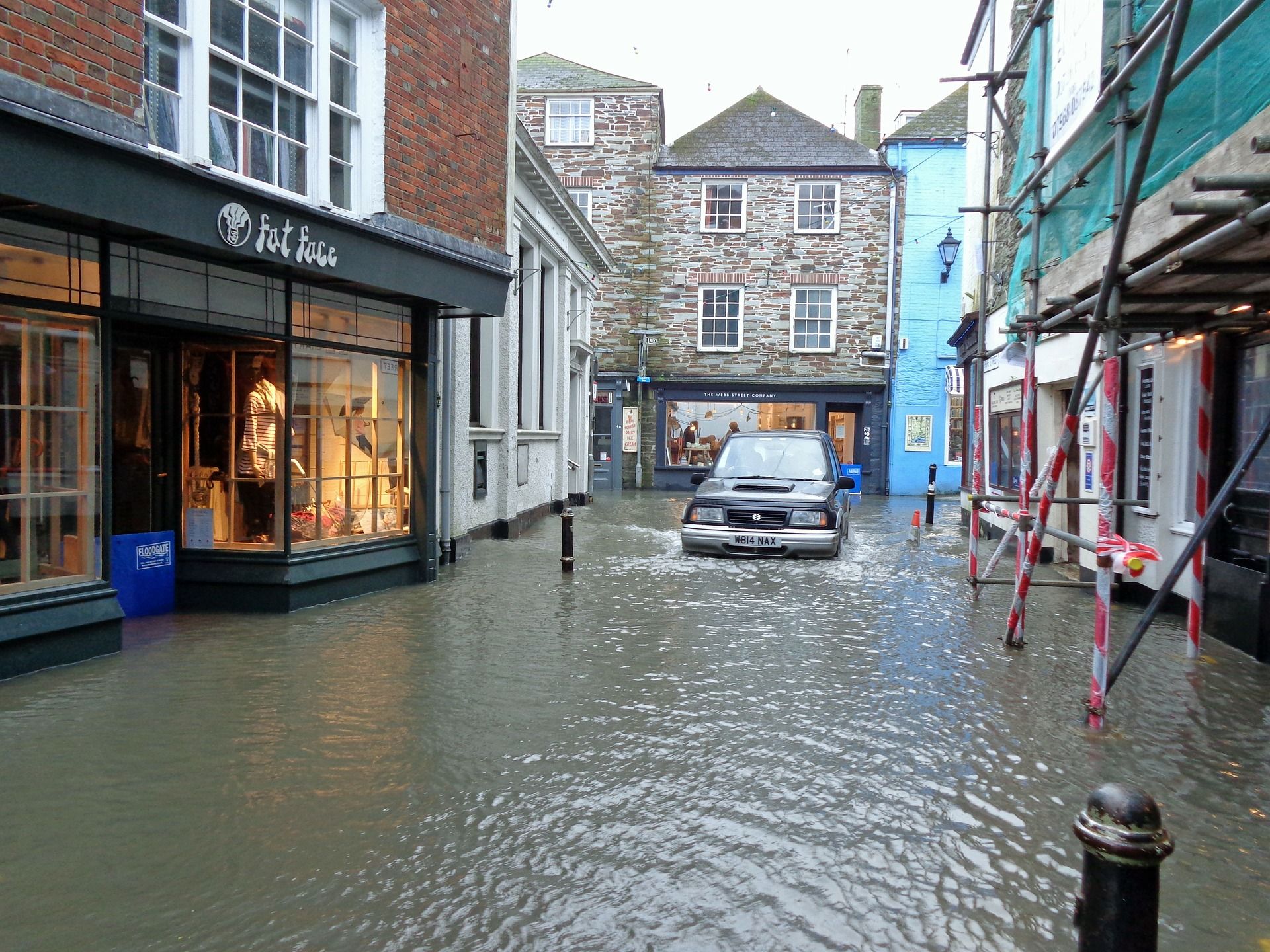 Imagen de inundaciones en Europa. Emergencia climática / Foto: Prawny - Pixabay