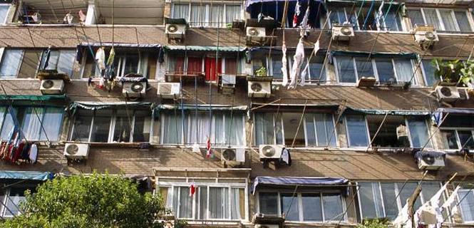 Bloque de apartamentos en Shangái, China. Productos tóxicos / Foto: Getty Image