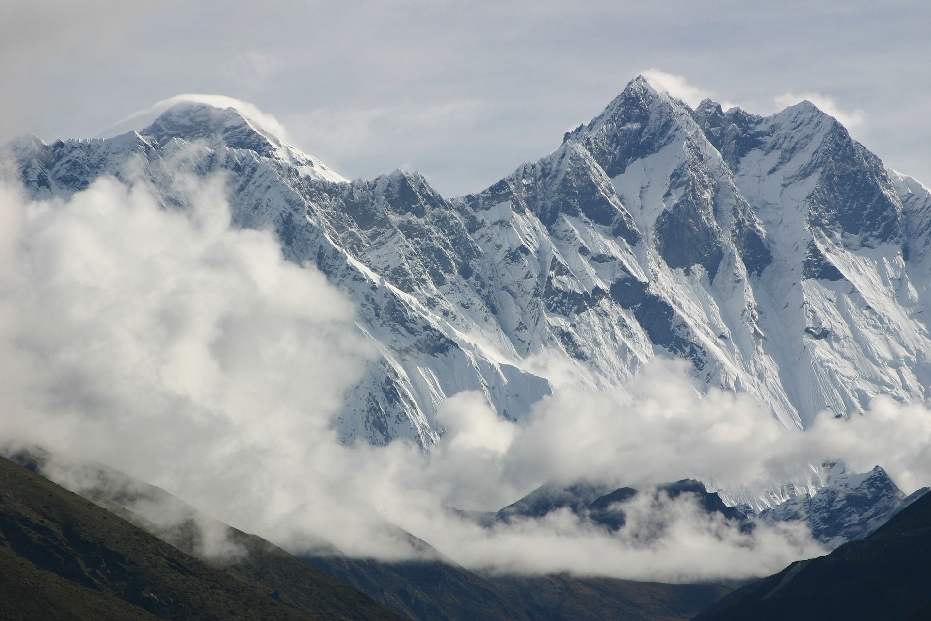 Los glaciares alrededor del Monte Everest están perdiendo hielo desde 1960 debido al cambio climático / Foto: Pixabay