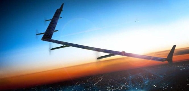El prototipo de avión no tripulado, en un vuelo de prueba / Foto: Facebook