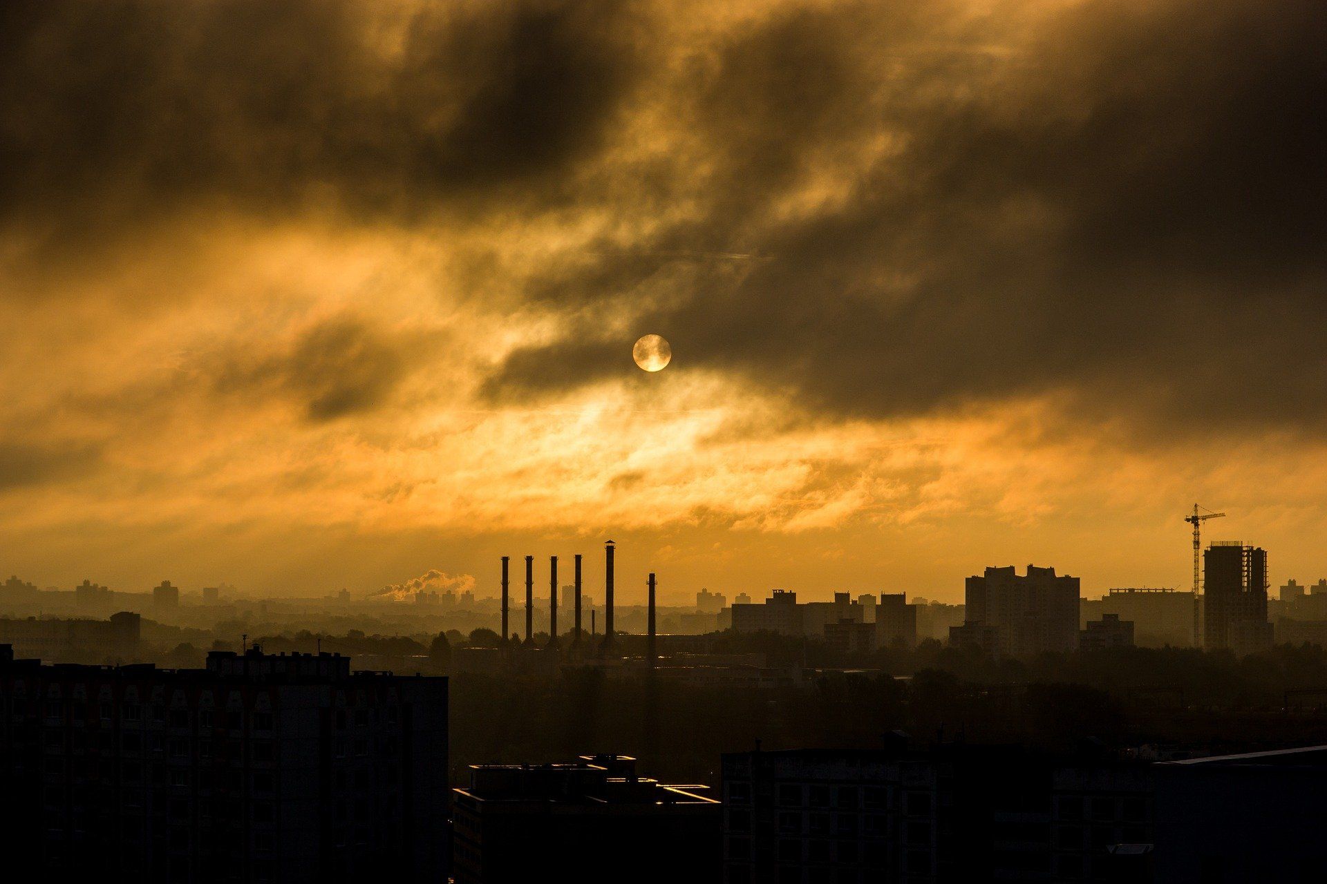 Contaminación atmosférica provocada por las emisiones de gases de efecto invernadero. Acuerdo de París / Foto: Pixabay
