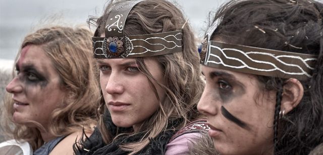 Participantes de la Romería vikinga de Catoira, Pontevedra / Foto: La Mujer y la Mar 
