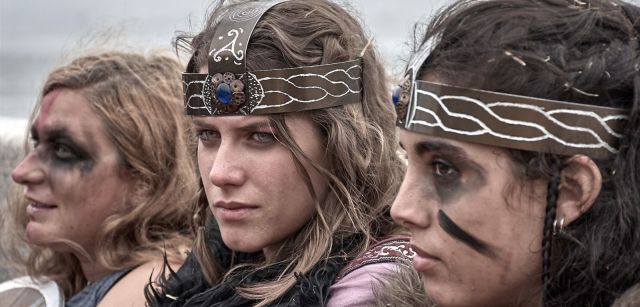 Participantes de la Romería vikinga de Catoira, Pontevedra / Foto: La Mujer y la Mar Participantes de la Romería vikinga de Catoira, Pontevedra / Foto: La Mujer y la Mar