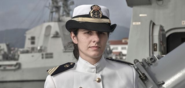 Patricia, sargento de la Armada española / Foto: La Mujer y la Mar