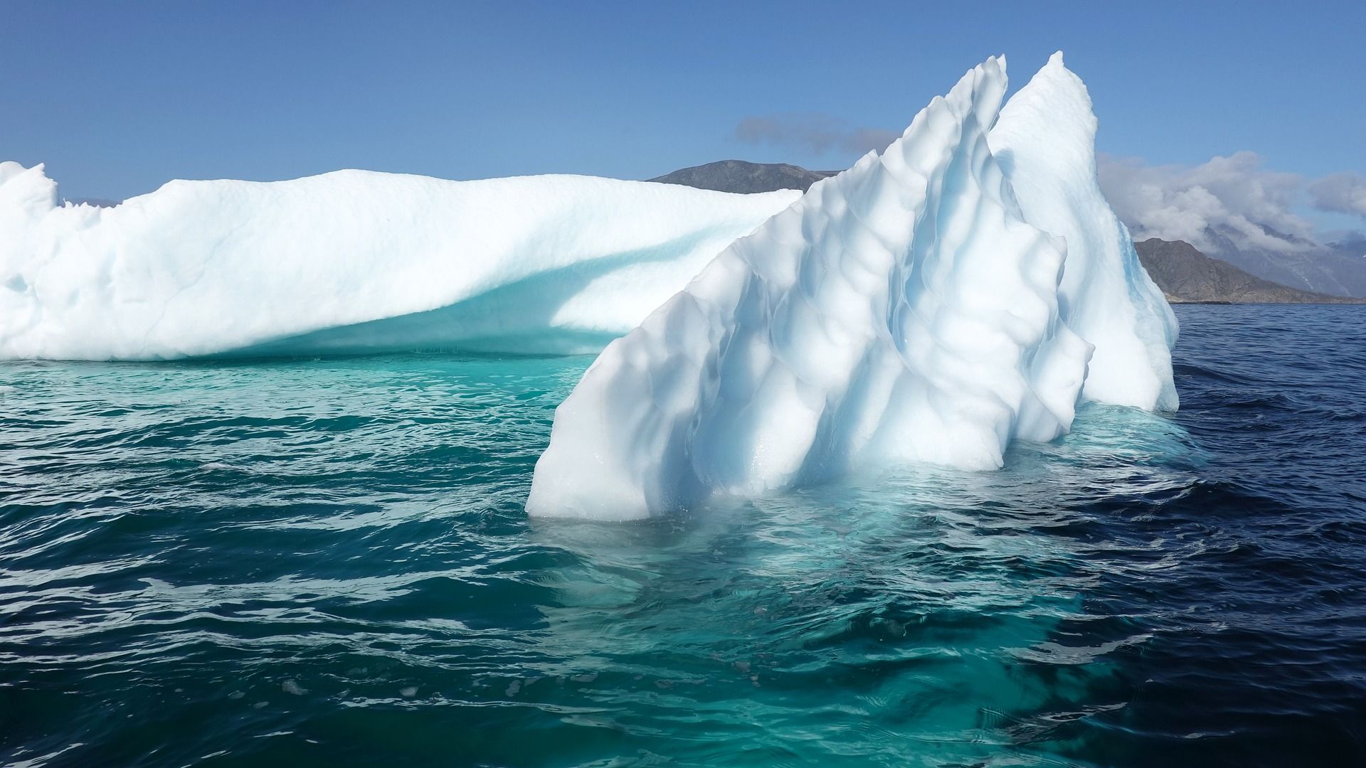 Deshielo en Groenlandia. La UE aboga por fijar objetivos vinculantes para la adaptación al cambio climático / Foto:  Aline Dassel en Pixabay