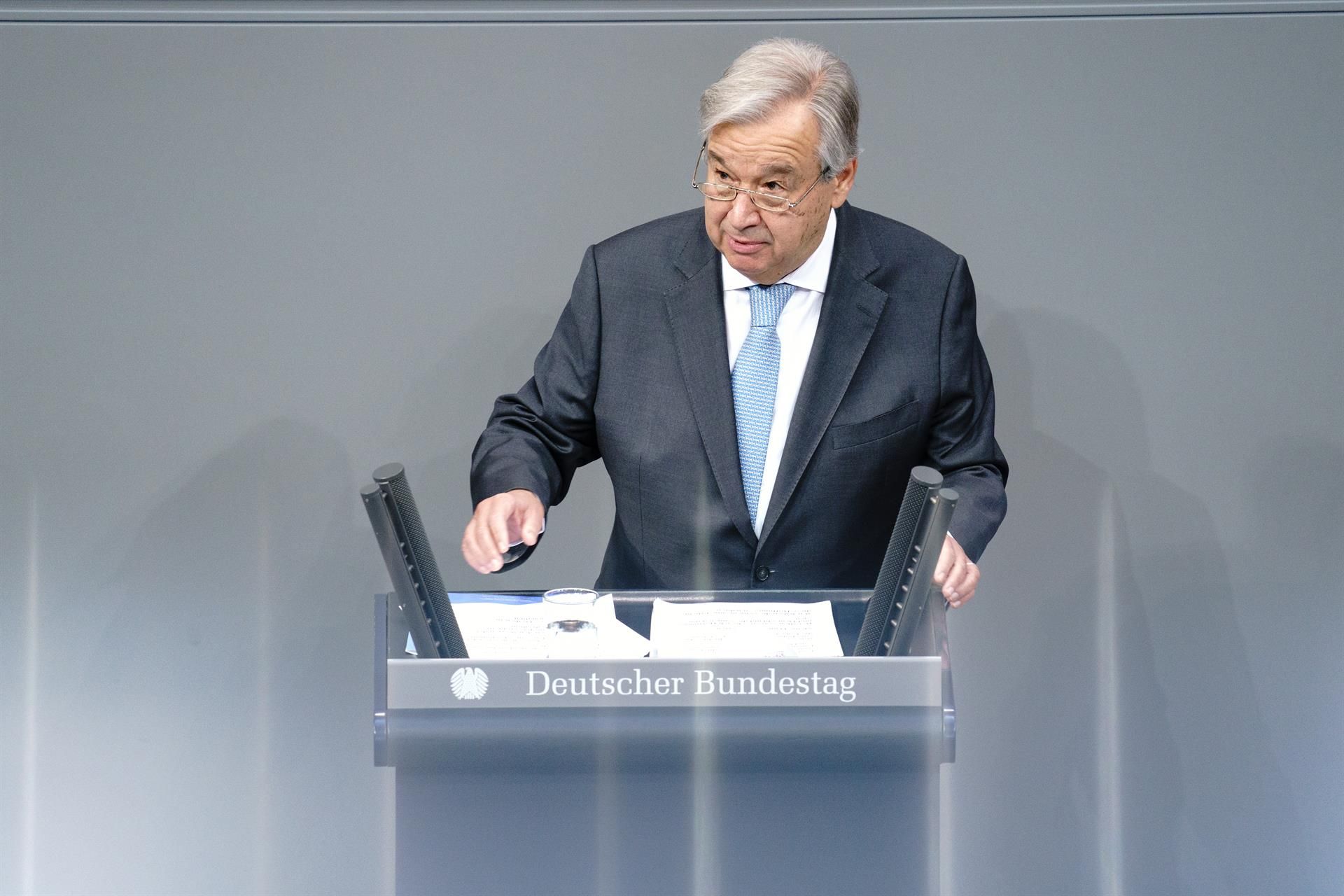 El secretario general de Naciones Unidas, António Guterres, apelado a la crisis climática, en su mensaje de fin de año  / Foto: EP