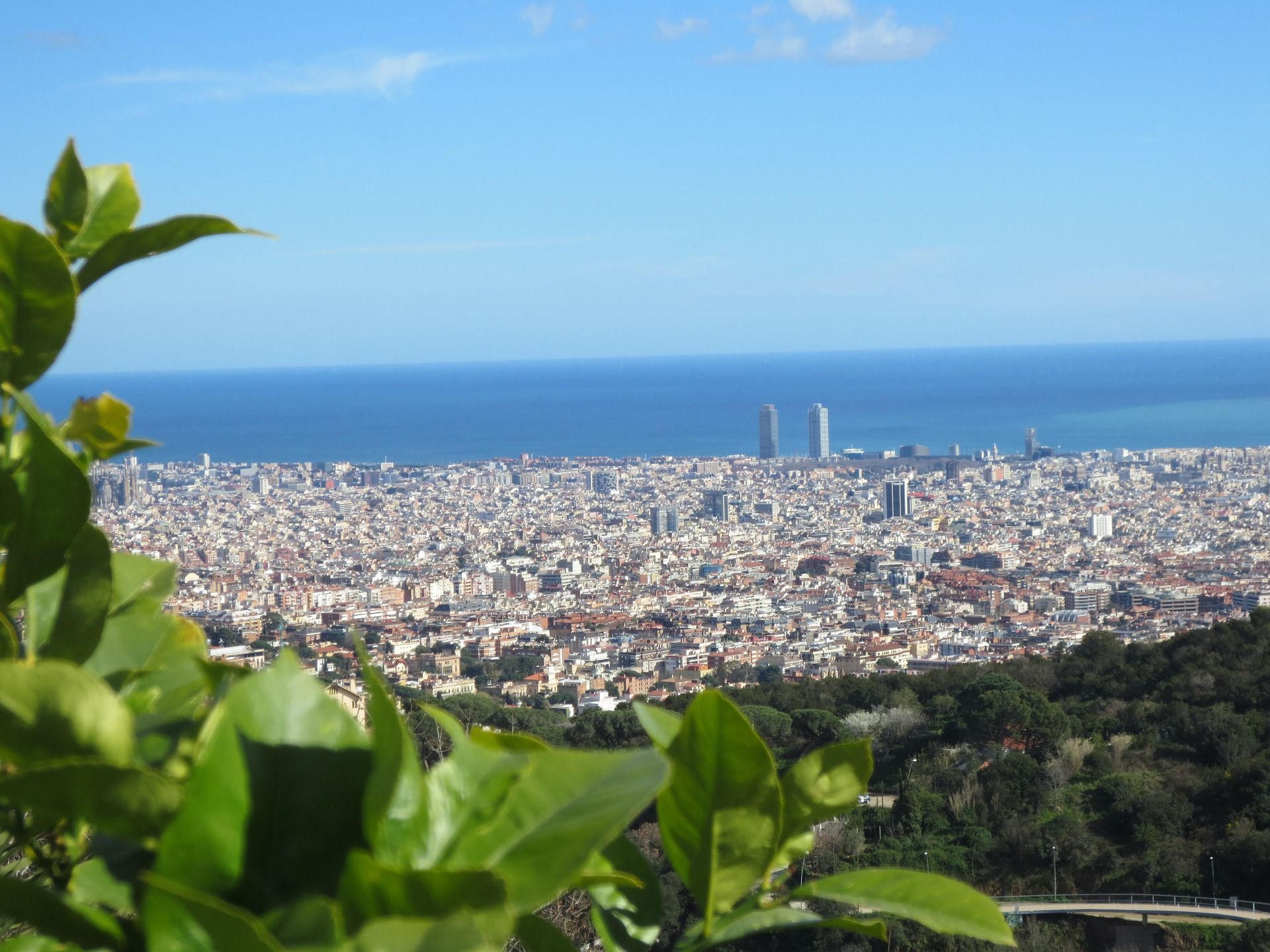 Vistas de la ciudad de Barcelona / Foto: Albert Fernandez - Pixabay
