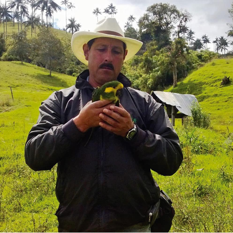 Cardona Molina, primer líder ambientalista asesinado en 2021, Colombia / Foto: ProAves