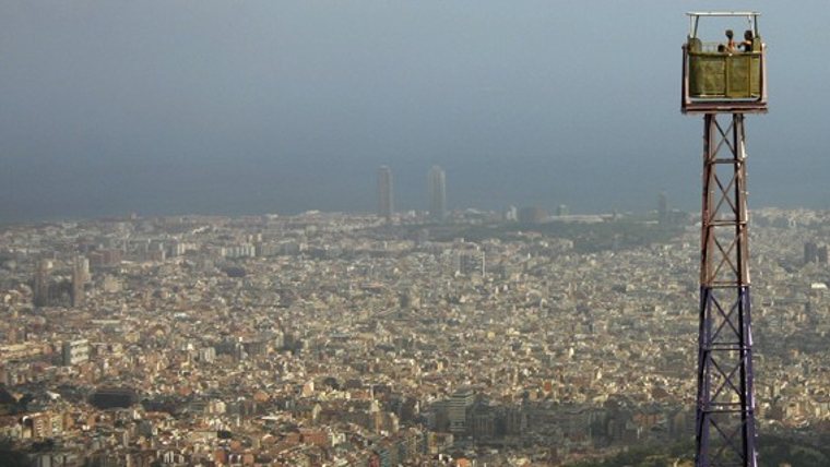 Episodio de contaminación en Barcelona / Foto: AB