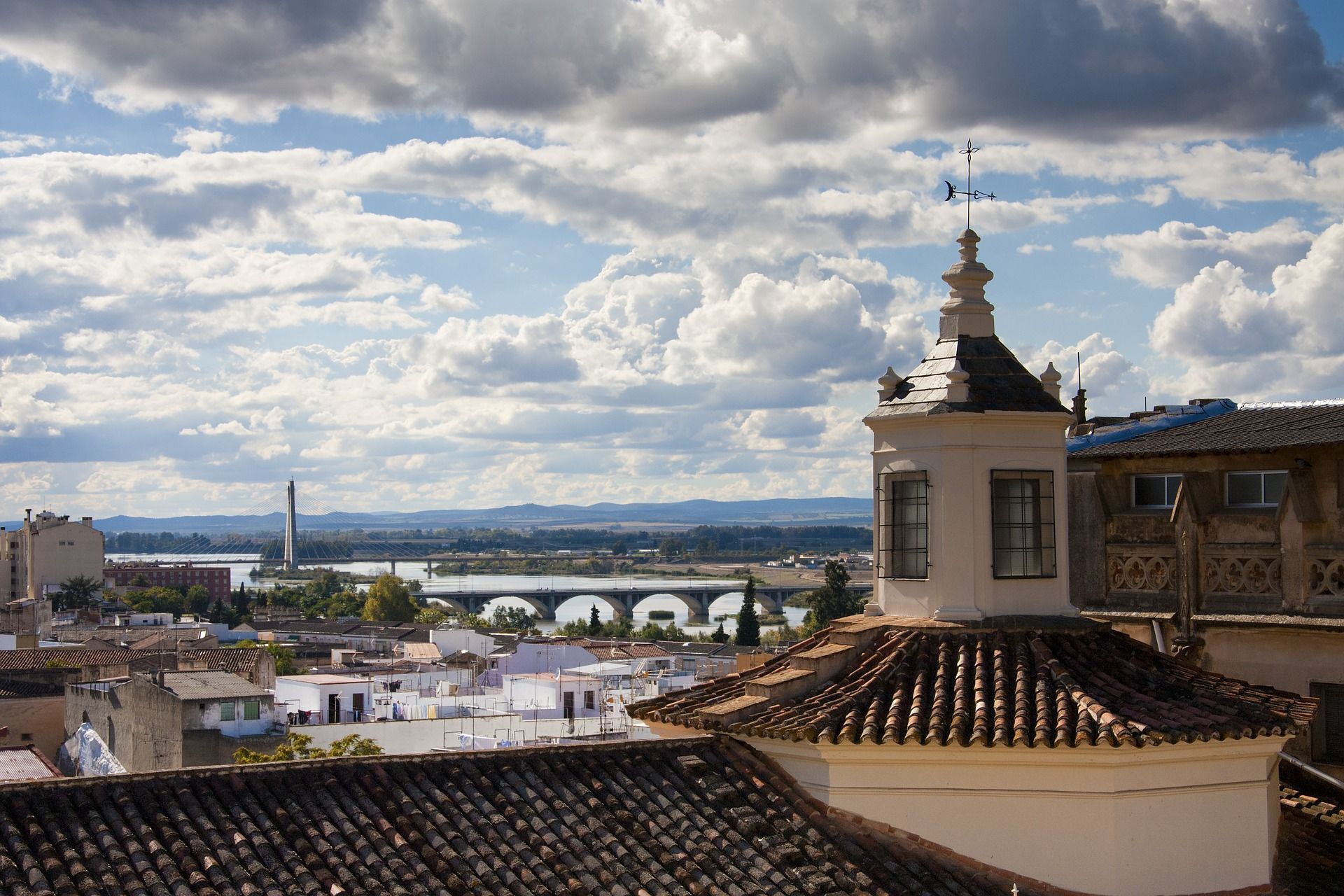 Vista del Guadiana, Badajoz / Foto:Juan Glez - Pixabay