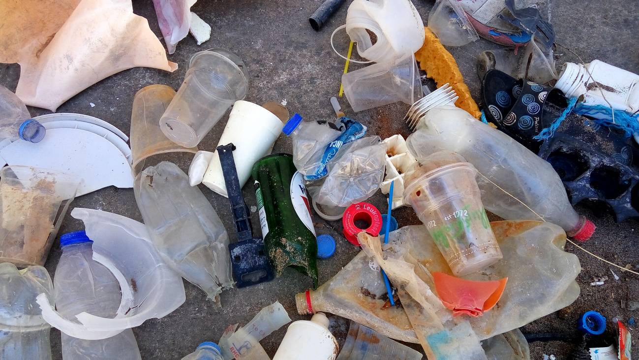 Basura marina recogida por los investigadores durante las campañas en playas de las islas del Mediterráneo / Foto: SINC