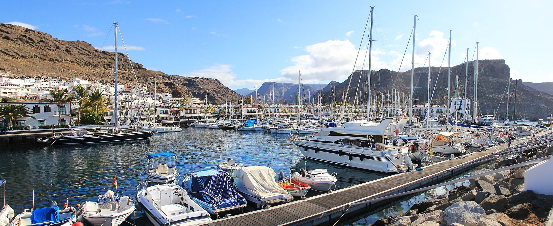 Puerto de Mogán. Islas Canarias hacia una economía circular / Foto: Greg Montani - Pixabay