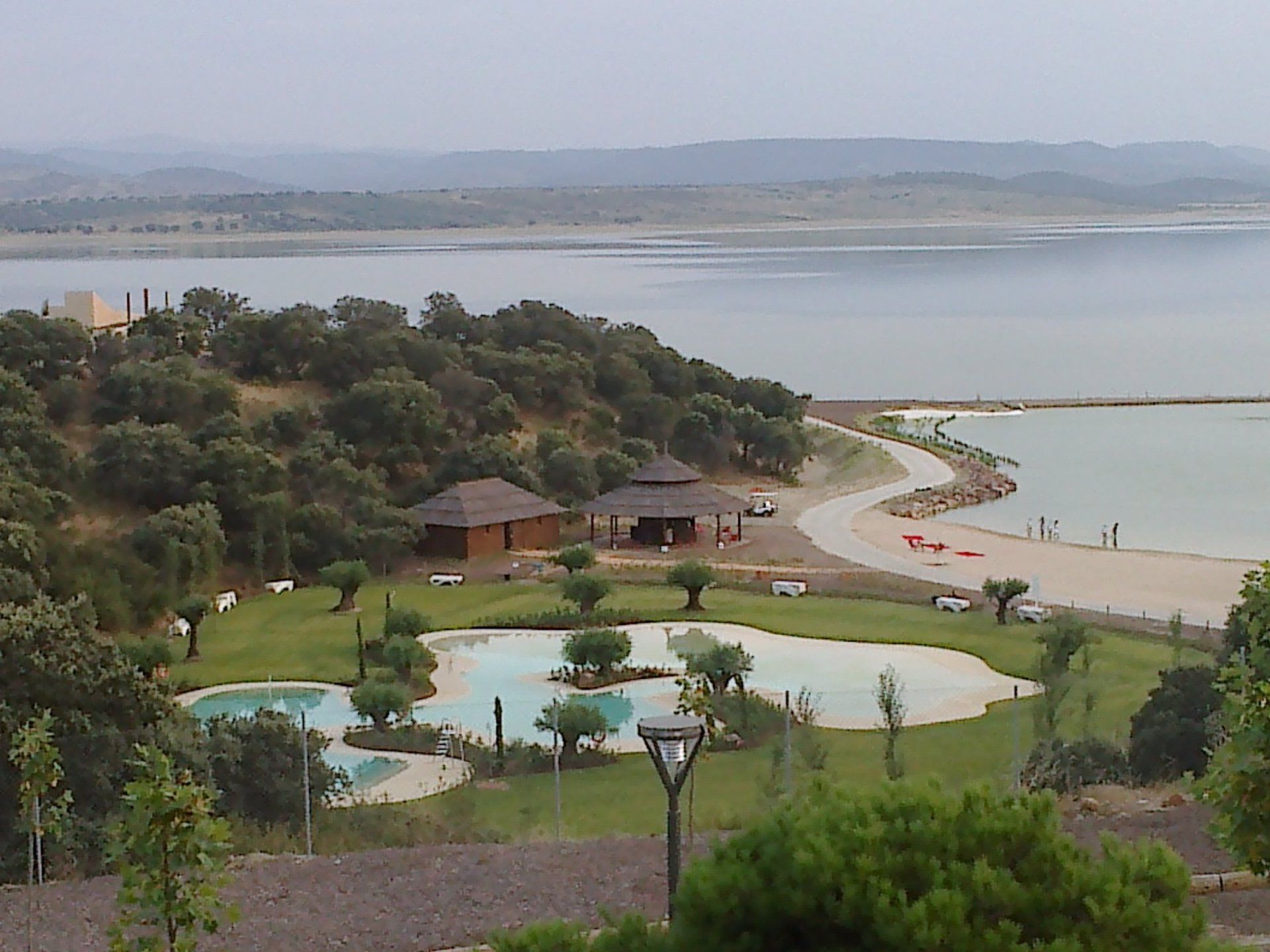 Urbanización, declarada ilegal" de Marina Isla de Valdecañas en Extremadura. Ecologistas en Acción / Foto: EP