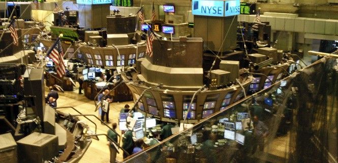 Imagen de la Bolsa de Nueva York en la jornada del 15 de agosto de 2008 / Foto: Ryan Lawler - Wikipedia