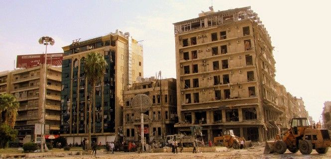 Alepo, de más de dos millones de habitantes, es una de las ciudades sirias más dañadas. Otra sucia guerra / Foto: Wikipedia