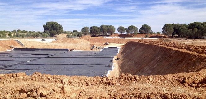 El vertedero aprobado por las autoridades de la localidad conquense / Foto: Julia Martínez