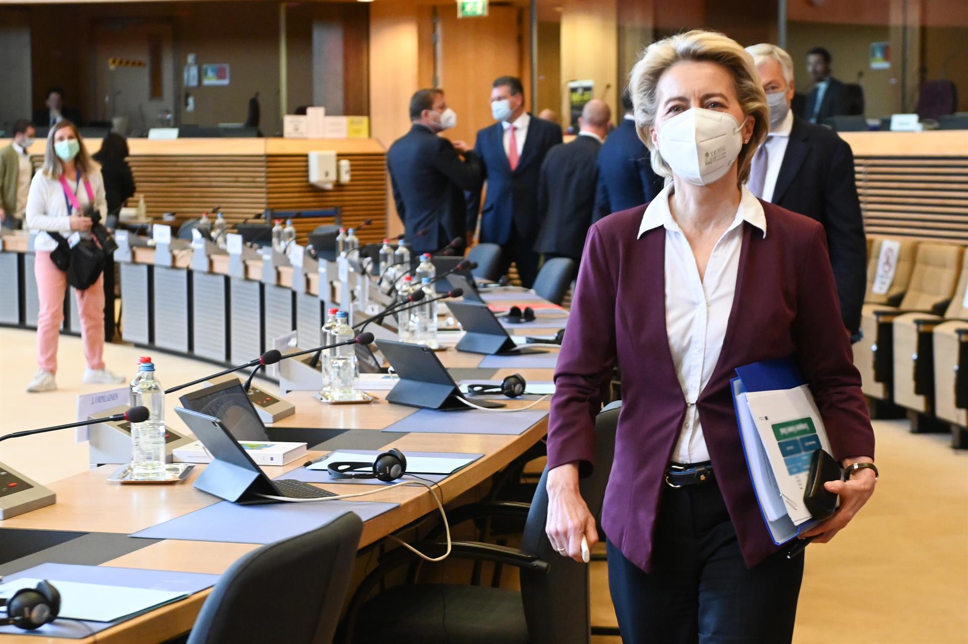 La presidenta de la  Comisión Europea, Ursula von der Leyen / Foto: EP