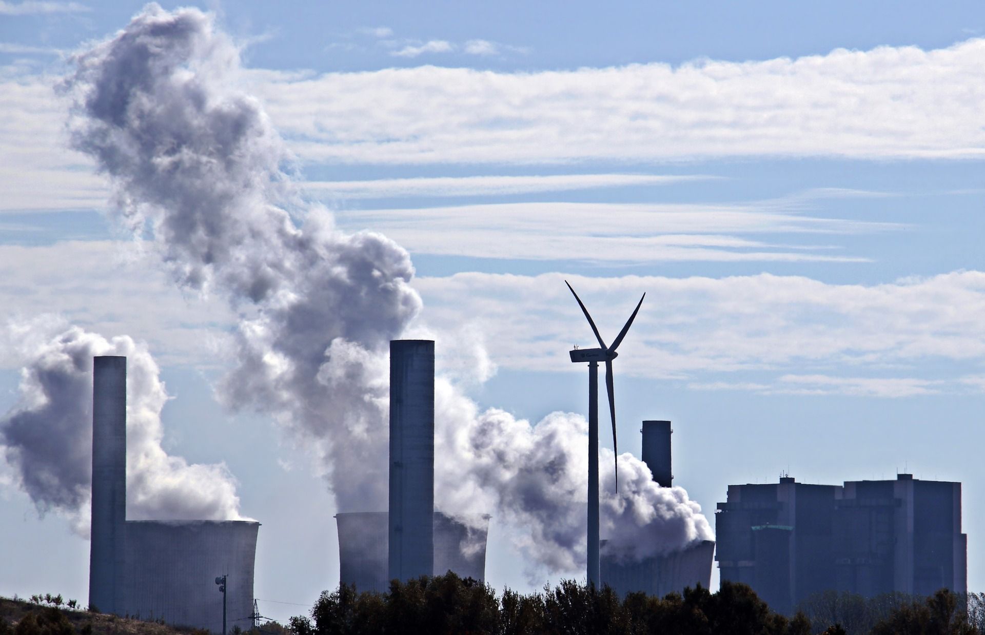 Planta de carbón. Neutralidad climática para 2050 / Foto: S. Hermann & F. Richter - Pixabay