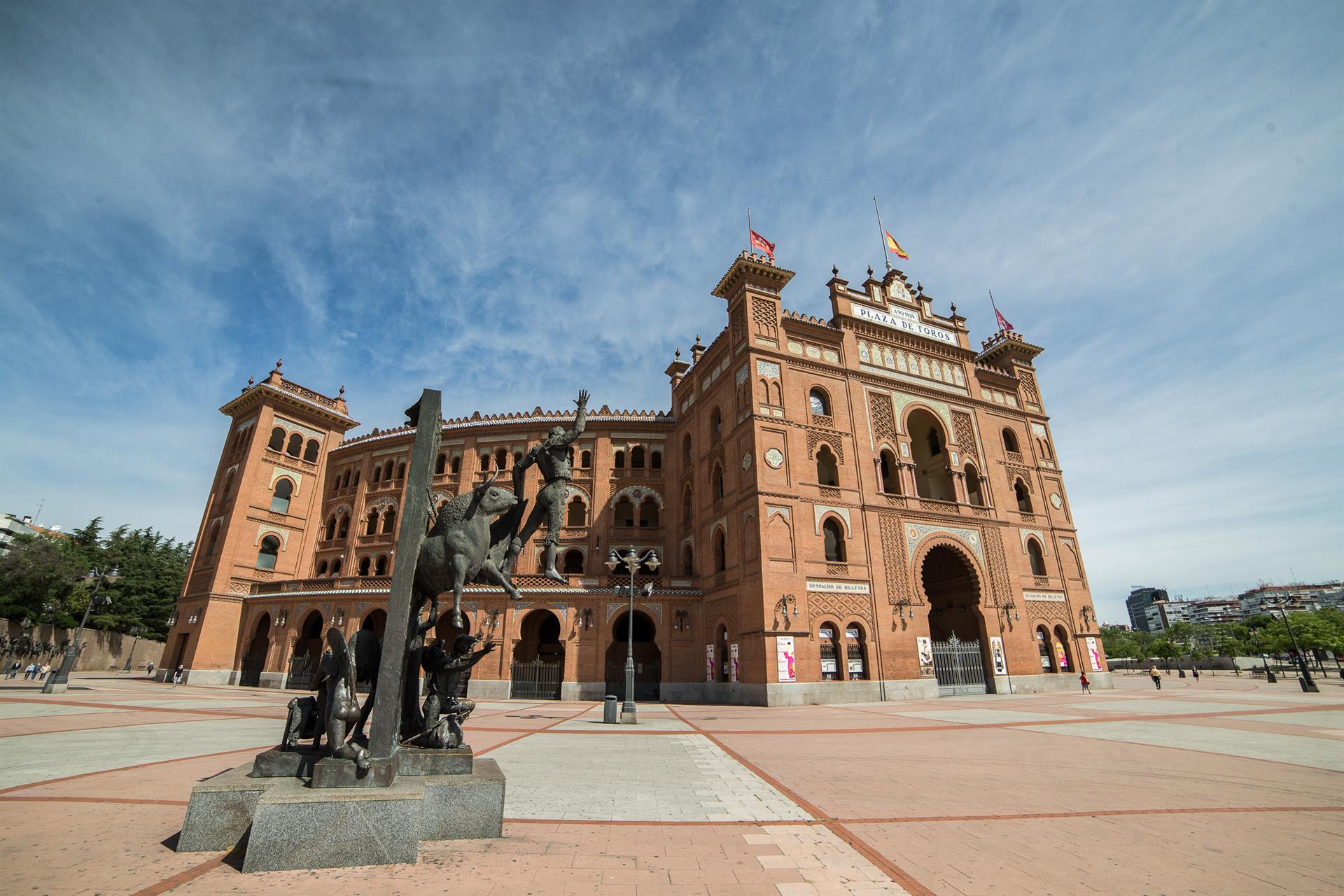 Plaza de Toros de Las Ventas, donde se encuentra la estatuta del torero José Cubero 'Yiyo'. Tauromaquia / Foto: EP