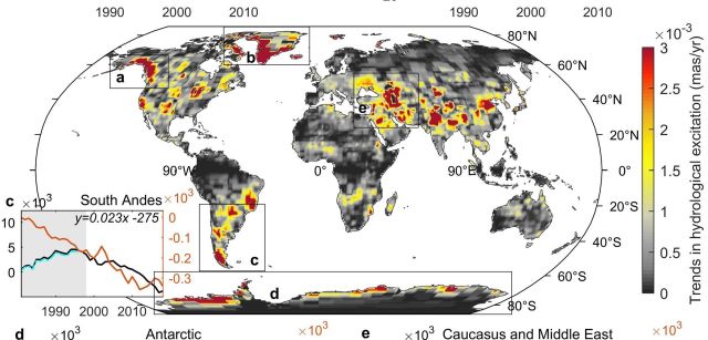 El derretimiento de los glaciares se aceleró a mitad de la década de 1990 por el cambio climático / Imagen: EP