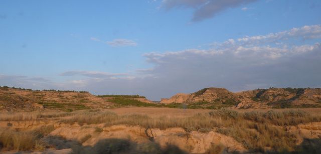 Vistas del Desierto de los Monegros, región natural de España situada en el valle del Ebro, en Aragón / Foto: Wikimedia