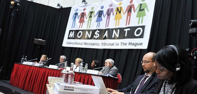 El Tribunal Internacional Monsanto se celebró en La Haya en octubre del 2016 / Foto: Monsanto Tribunal