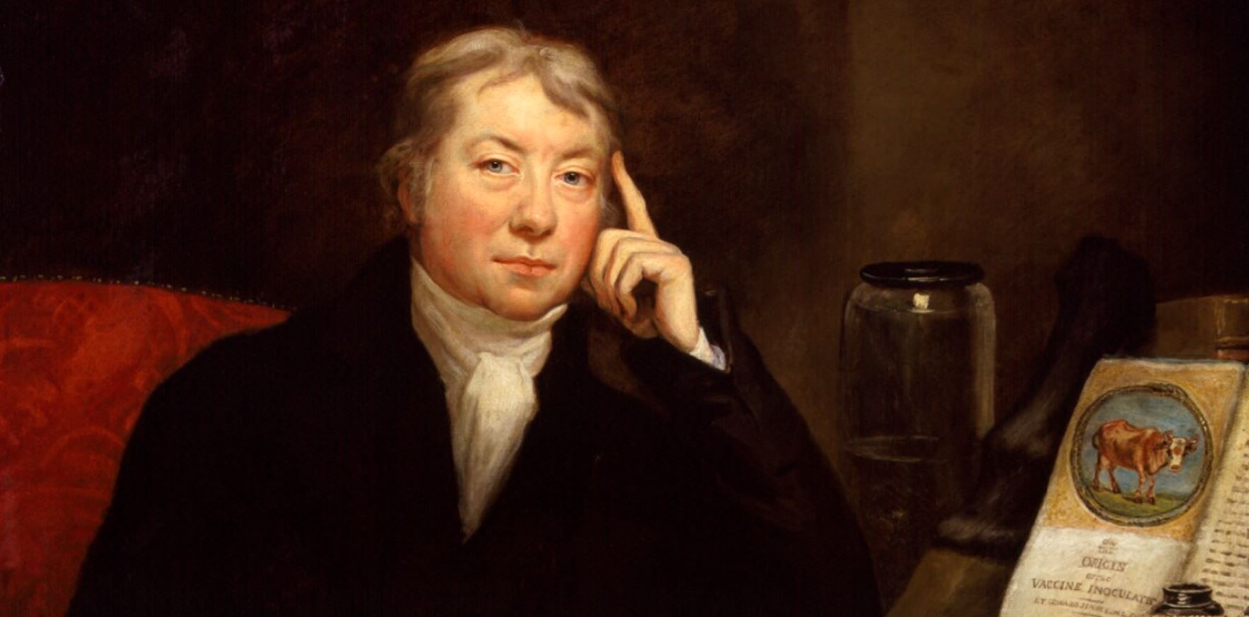 Retrato del médico Edward Jenner. Vacunas / Imagen: The Conversation