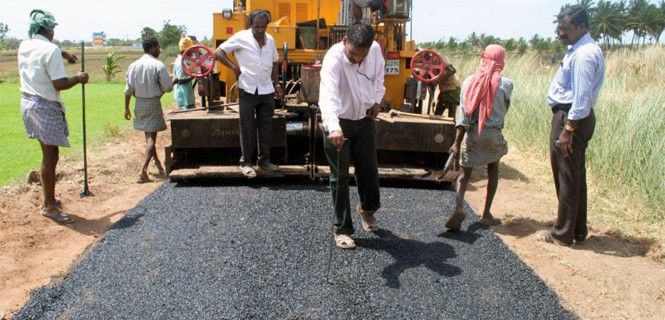 La India se ha comprometido a construir la mayoría de vías urbanas con plástico  / Foto: Gobierno de la India