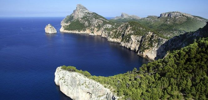El cabo de Formentor, el extremo septentrional de la isla / Foto: Pjt56 - Wikipedia