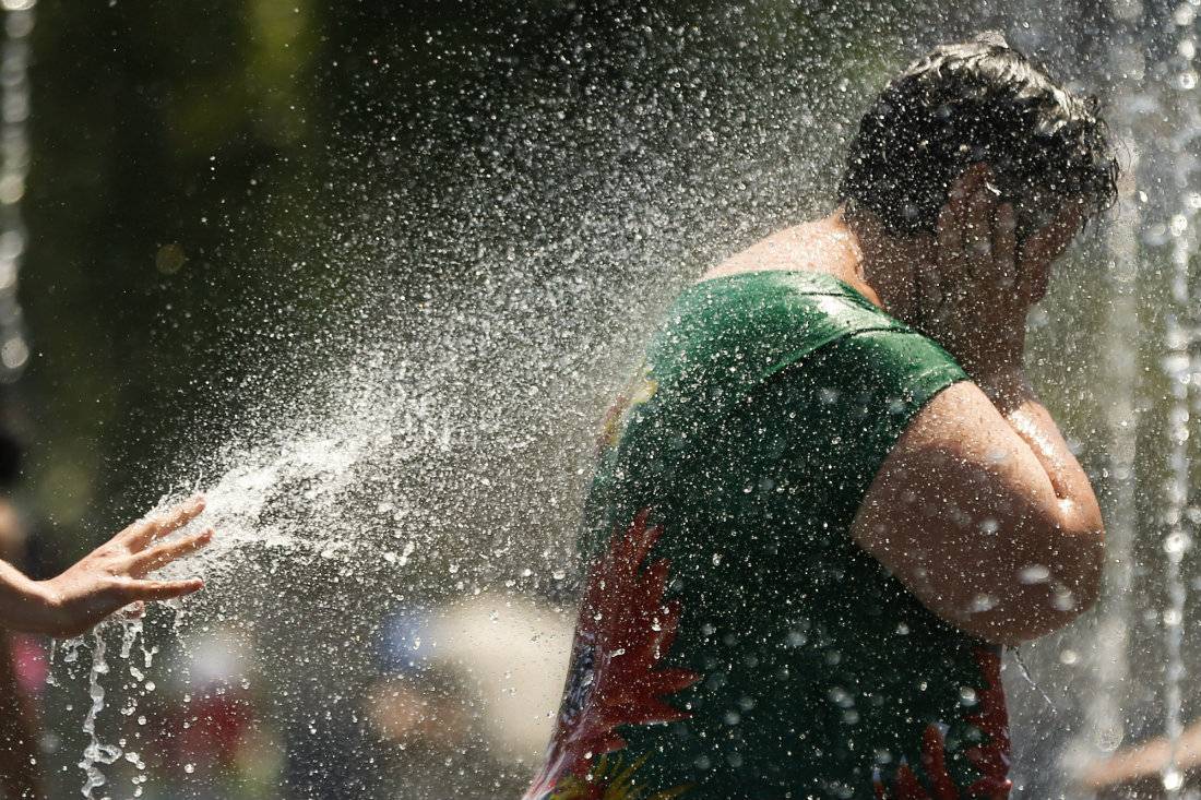 Las altas temperaturas que hubo en julio de 2013 mantuvieron en alerta amarilla o naranja a 23 provincias. Cambio climático / Foto: SINC